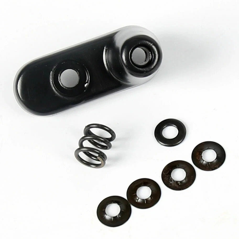 HECASA For New Jeep Wrangler 2003-2006 Aluminum Bracket Sun Visor Repair Kit