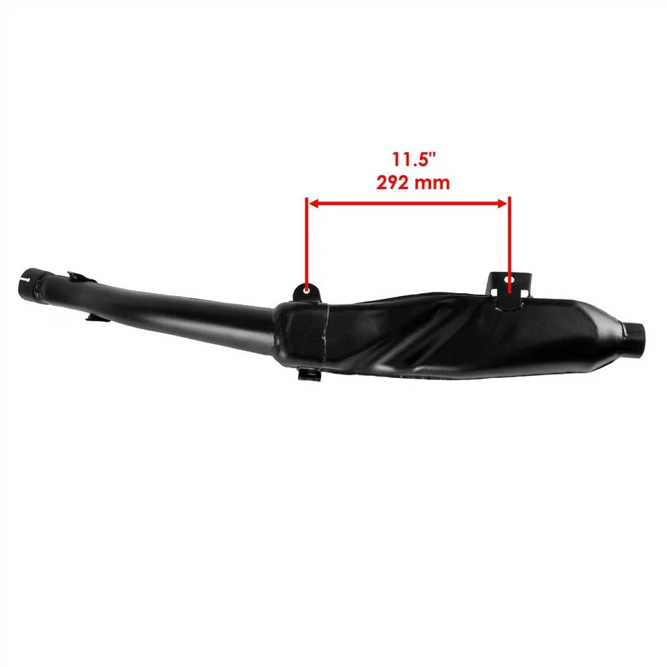 Exhaust Muffler for Yamaha Wolverine 350 YFM350FX YFM35FX 1995 1996 1997 - 2005