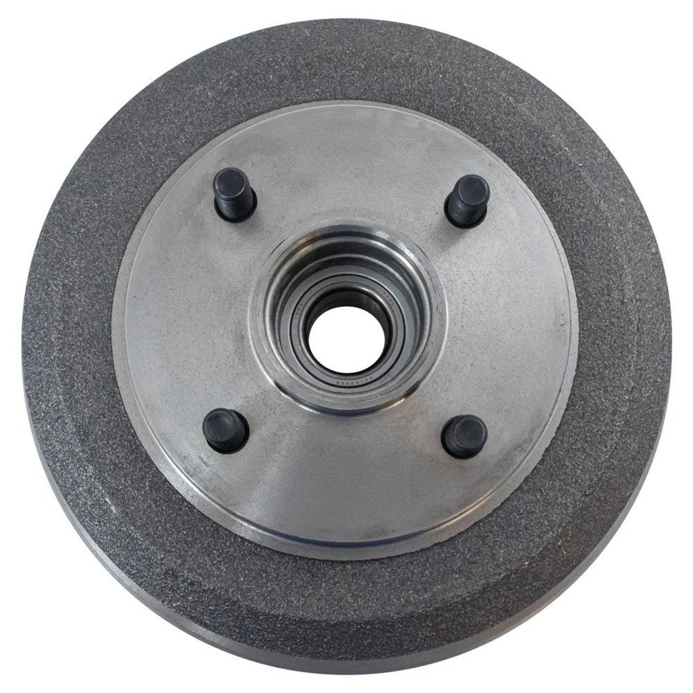 Rear Brake Drum Pair Set for 00-08 Ford Focus