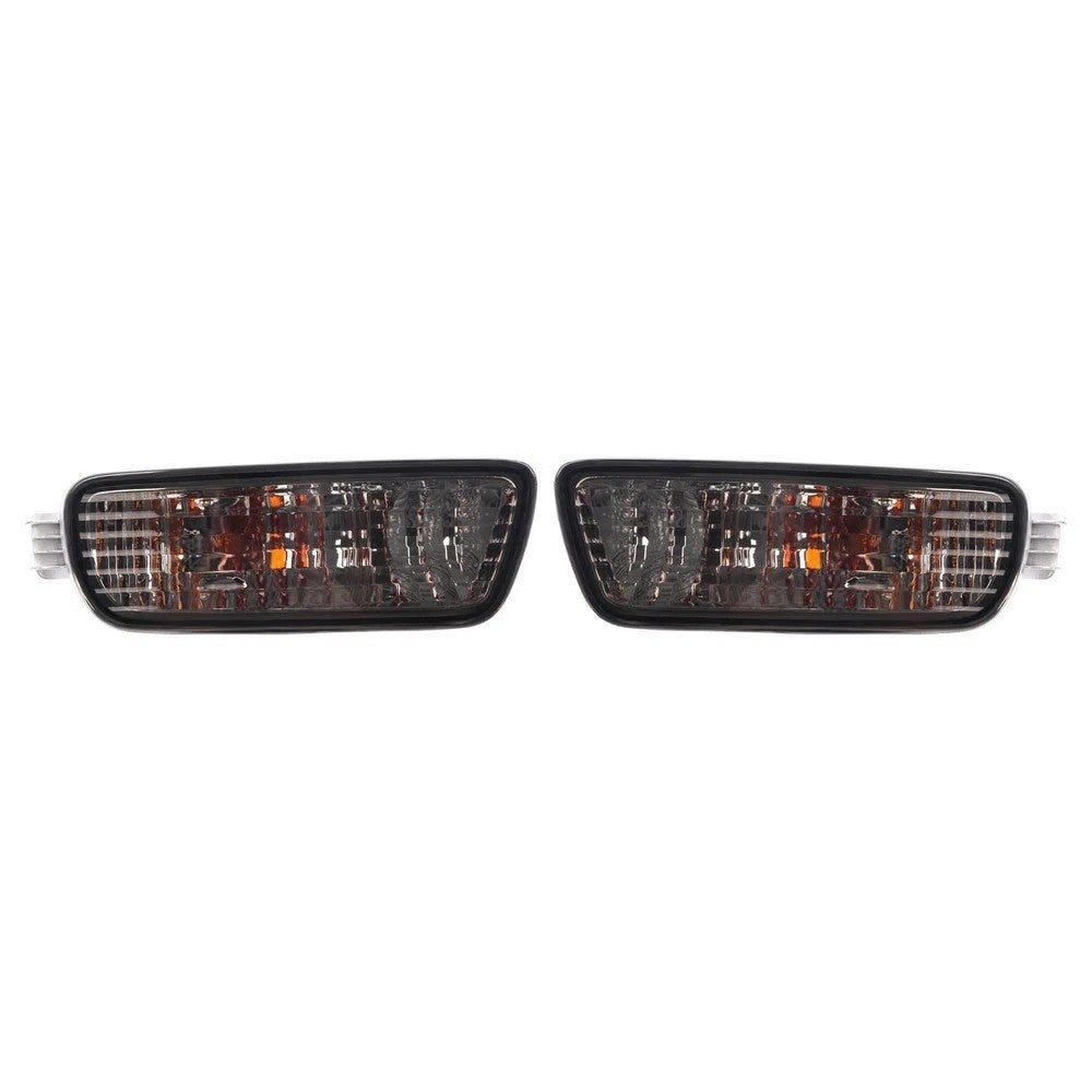 HECASA Left+Right Side Bumper Turn Signal Lights For Toyota Tacoma 2001-2004 New