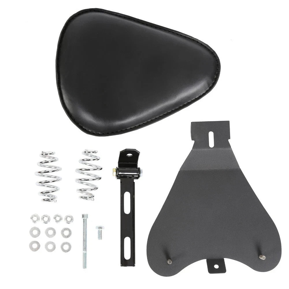 Motorcycle Solo Seat Spring Bracket w/Base For Harley Sportster Chopper Bobber