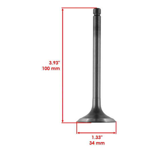 Cylinder Intake Exhaust Valve Gasket Kit for Yamaha Raptor 350 YFM350R 2004-13