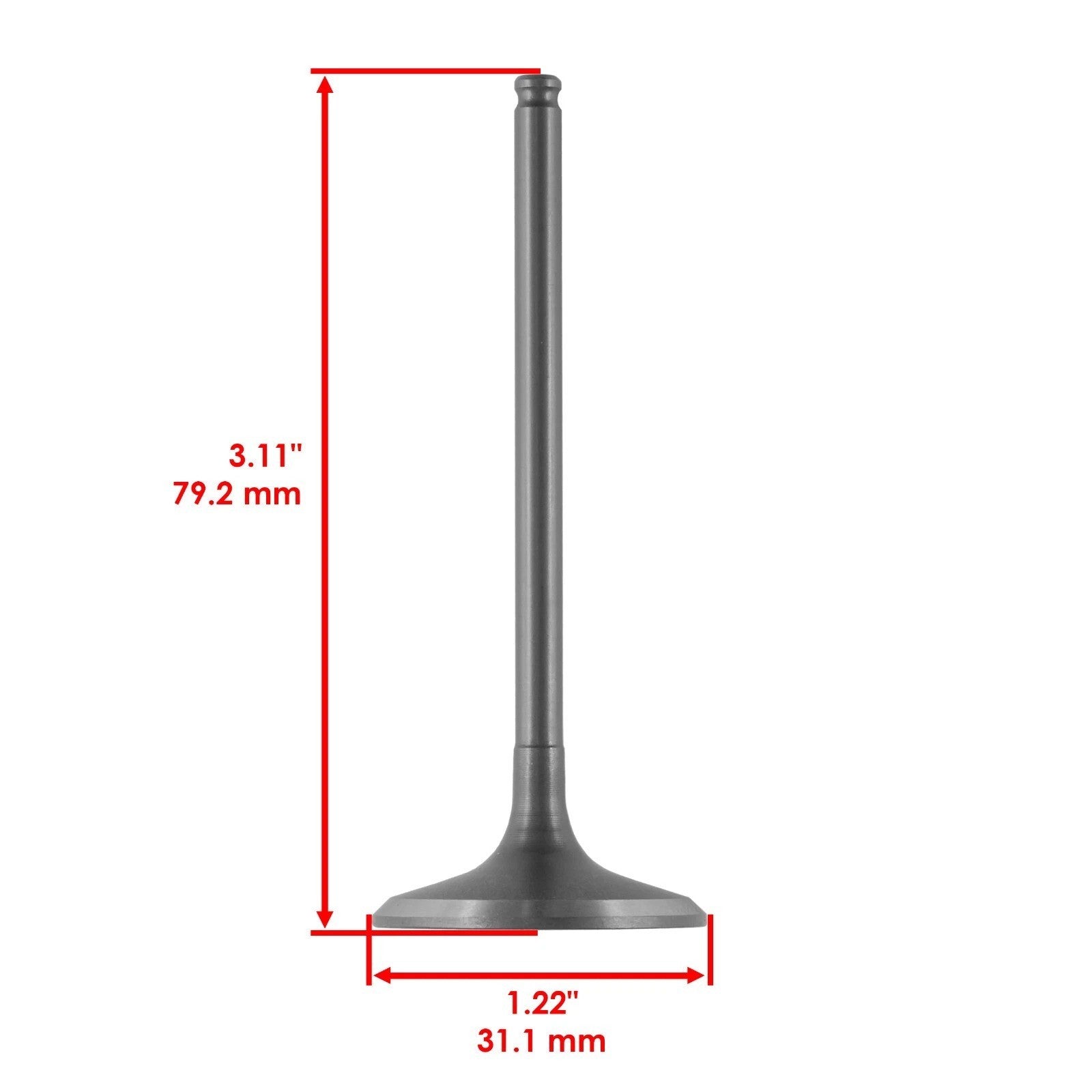 Caltric Intake Valve for Kawasaki 12004-0002 12004-0023 12004-0033 / KX250F