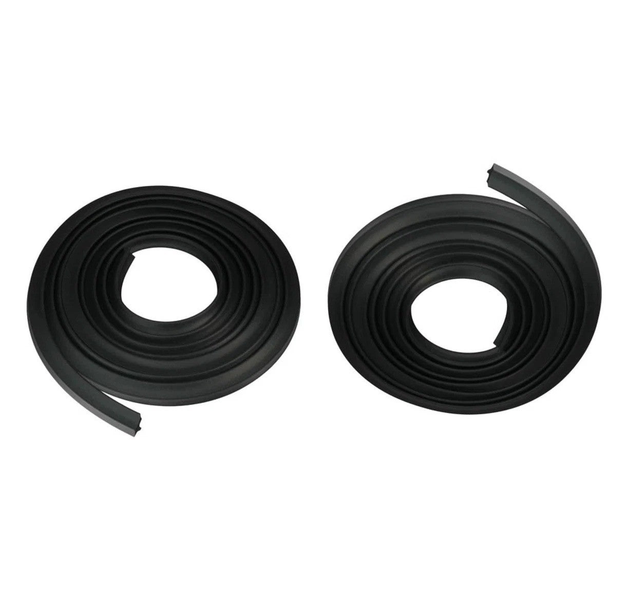 Door Weatherstrip Seals Rubber Pair Set of 2 for 47-55 Chevy GMC Pickup Truck