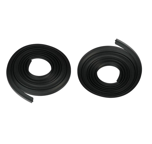 Door Weatherstrip Seals Rubber Pair Set of 2 for 47-55 Chevy GMC Pickup Truck