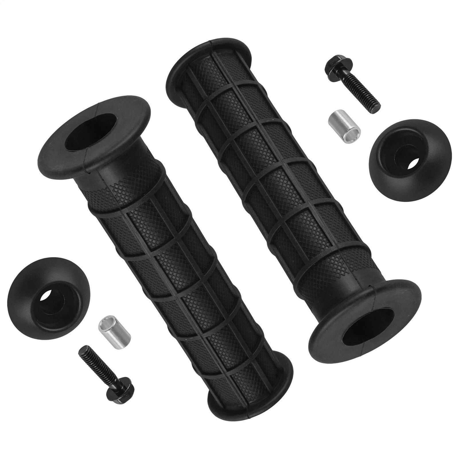 2x Handle Bar Grip And Guard For Honda ATC250SX 1985-1987