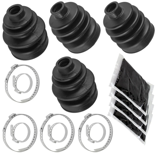 2 Front Inner Outer Axle CV Boot Kit For Honda TRX450ES TRX450S Foreman 98-01
