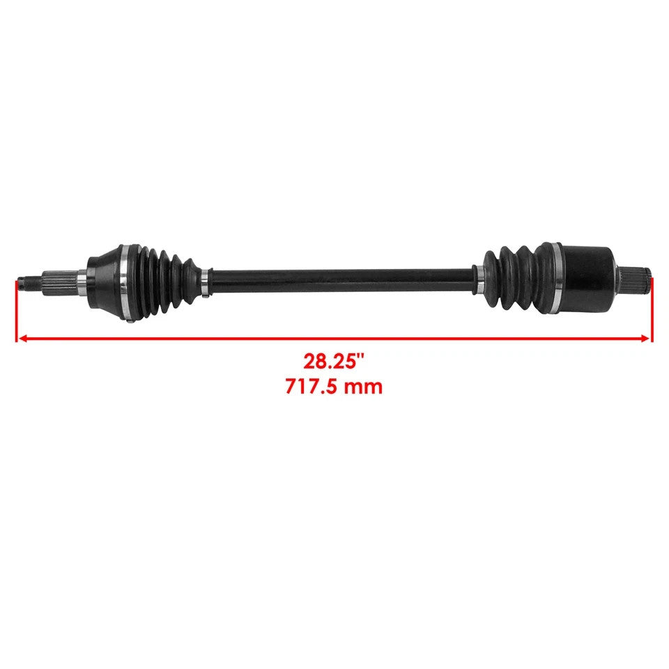 Caltric Front Left & Right CV Axle For Polaris Ranger Crew 1000 2021-2023