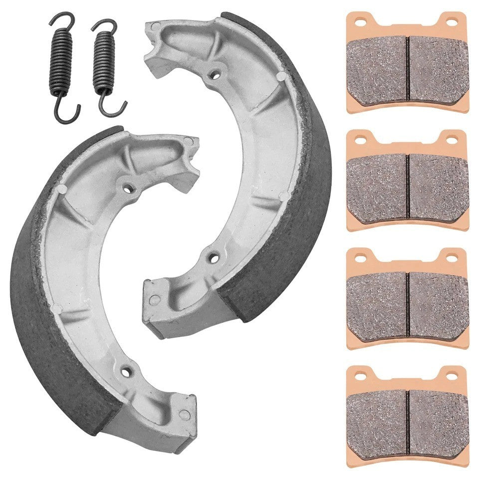 Front Brake And Rear Shoes for Yamaha XV750 Virago 750 1988-1997