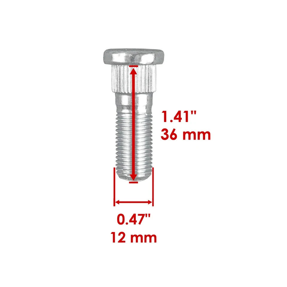 4 Front or Rear Wheel Hub Stud Bolt Fits Kawasaki Teryx 750 KRF750 2008-2013