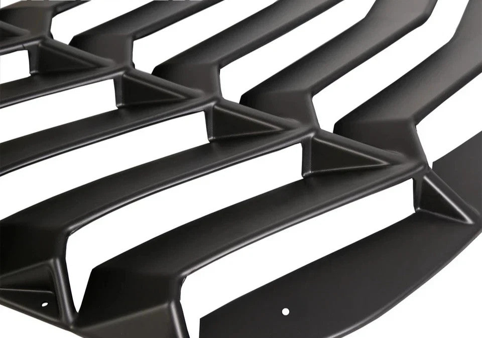 ABS Rear Window Louver Cover Sun Shade Vent For 2015-2023 Ford Mustang