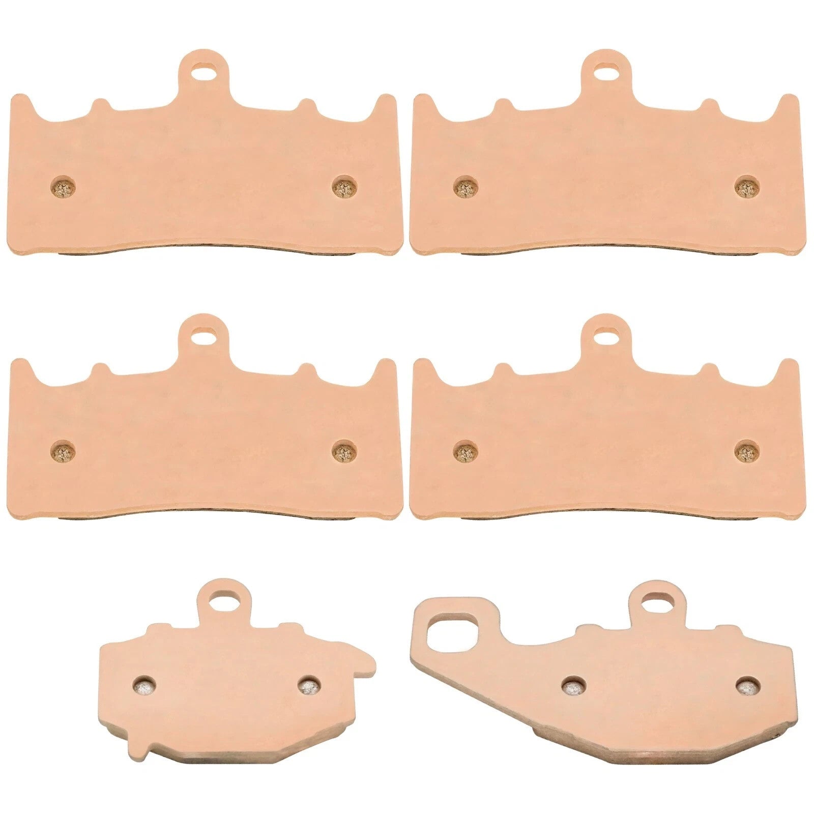 Sintered Front And Rear Brake Pads for Kawasaki ZX600 Ninja ZX-6R 1998-02 2005