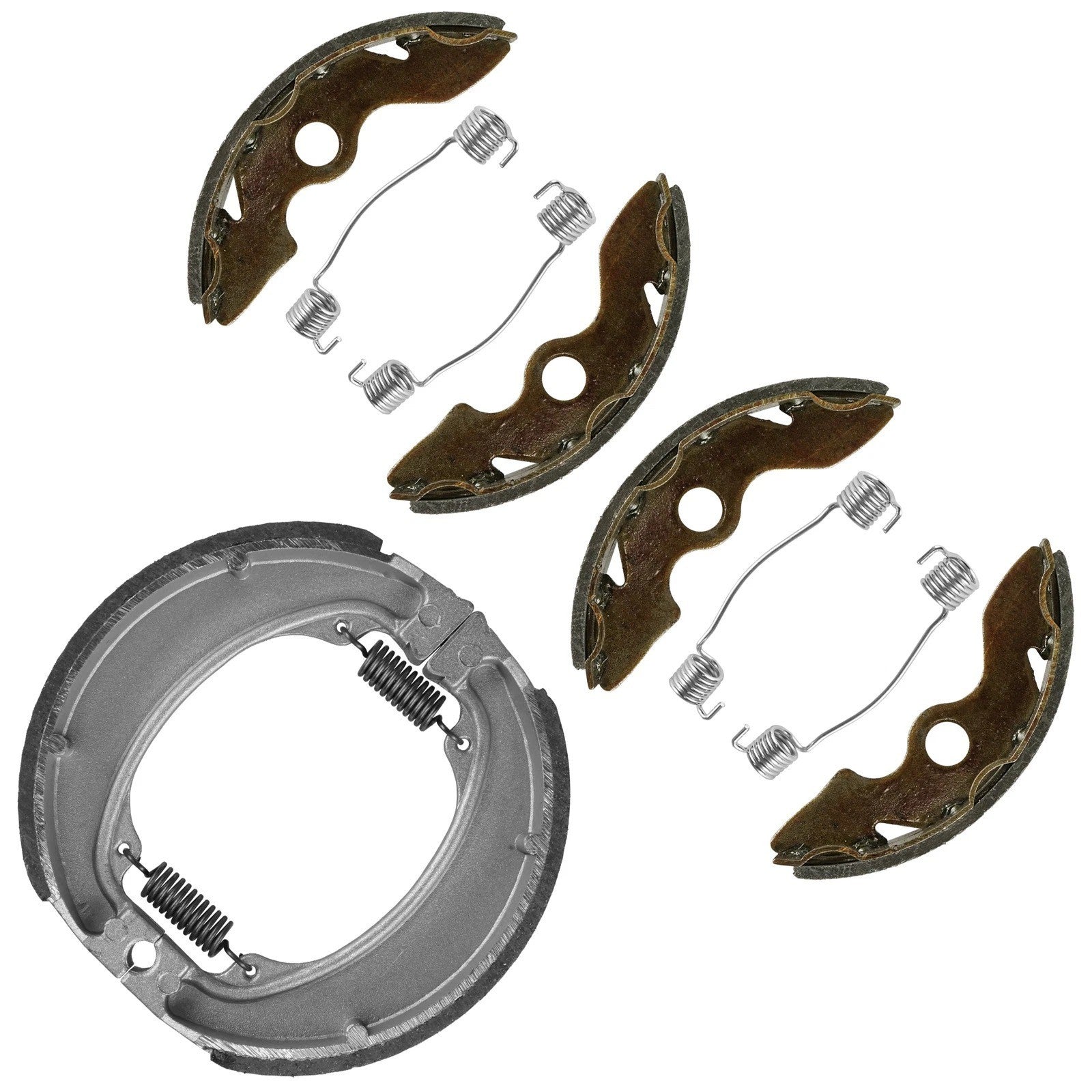 Front Rear Brake Shoes for Honda TRX250 Recon 250 1997 1998 1999 2000 2001