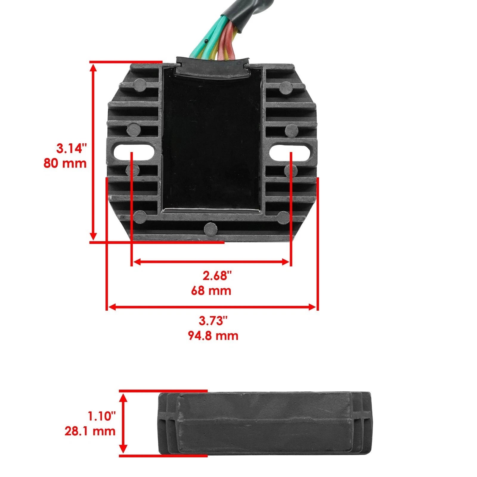 Stator & Regulator Rectifier for Honda GL1200 Goldwing Aspencade Interstate