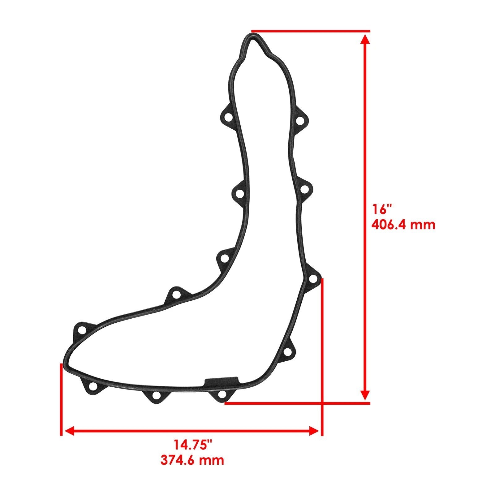 CVT Clutch Cover Gasket Fits Can-Am Maverick 1000 1000R / MAX 1000R 2013 - 2018