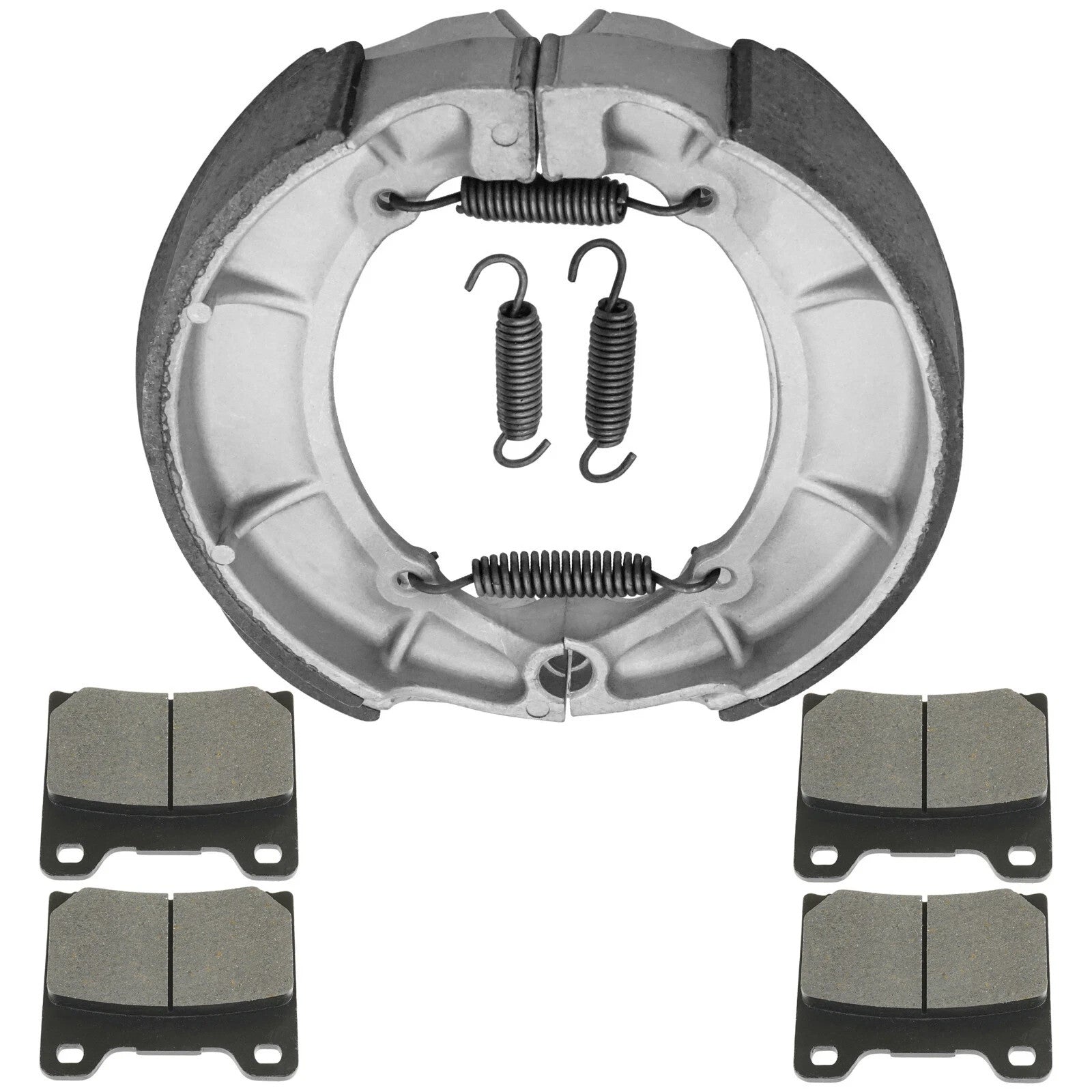 Front Brake Pads & Rear Shoes for Yamaha XV1100 XV1100S Virago 1100 1986-1999