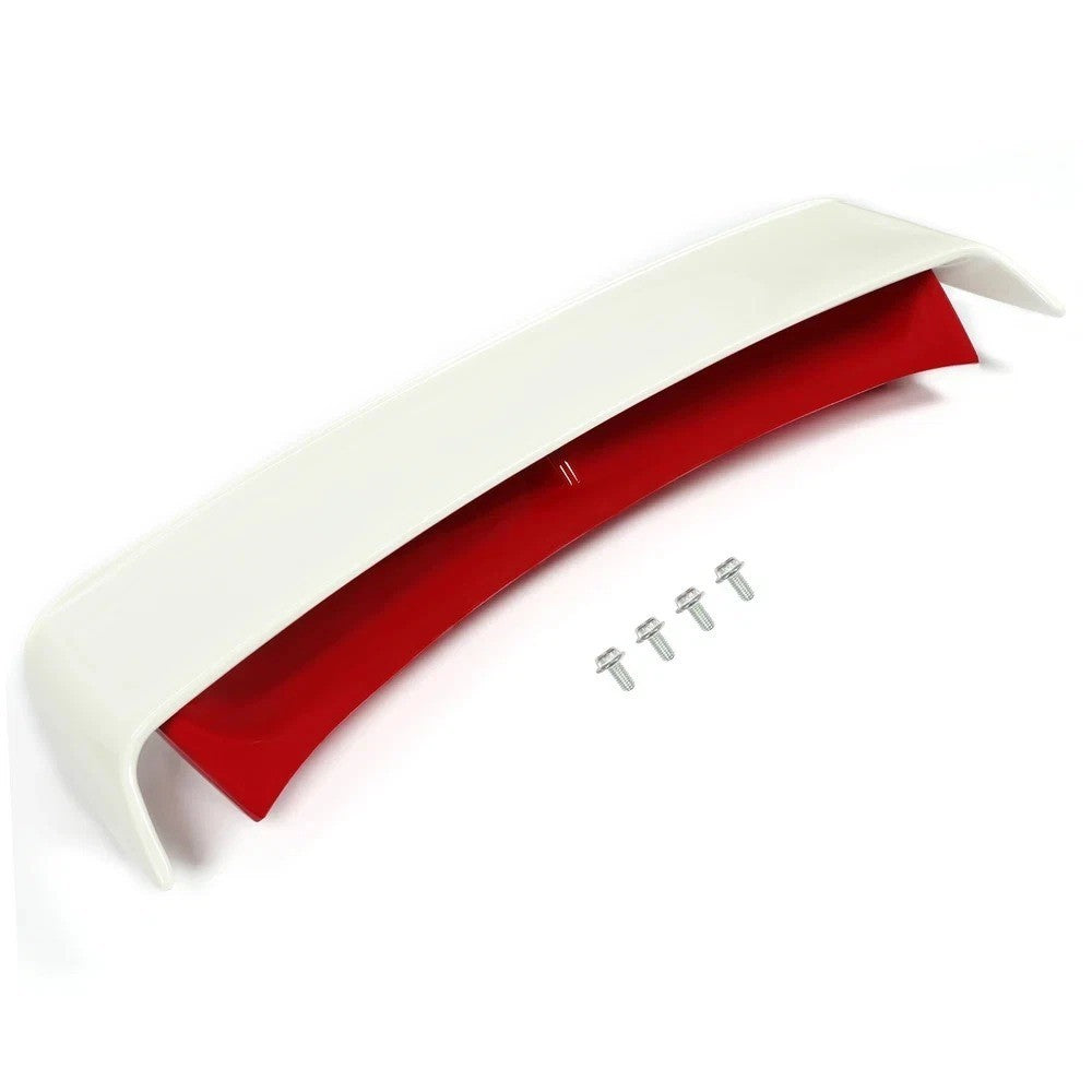 HECASA Fits 2009-2021 Nissan 370Z Z34 Fairlady Z Nismo Trunk Spoiler Wing White