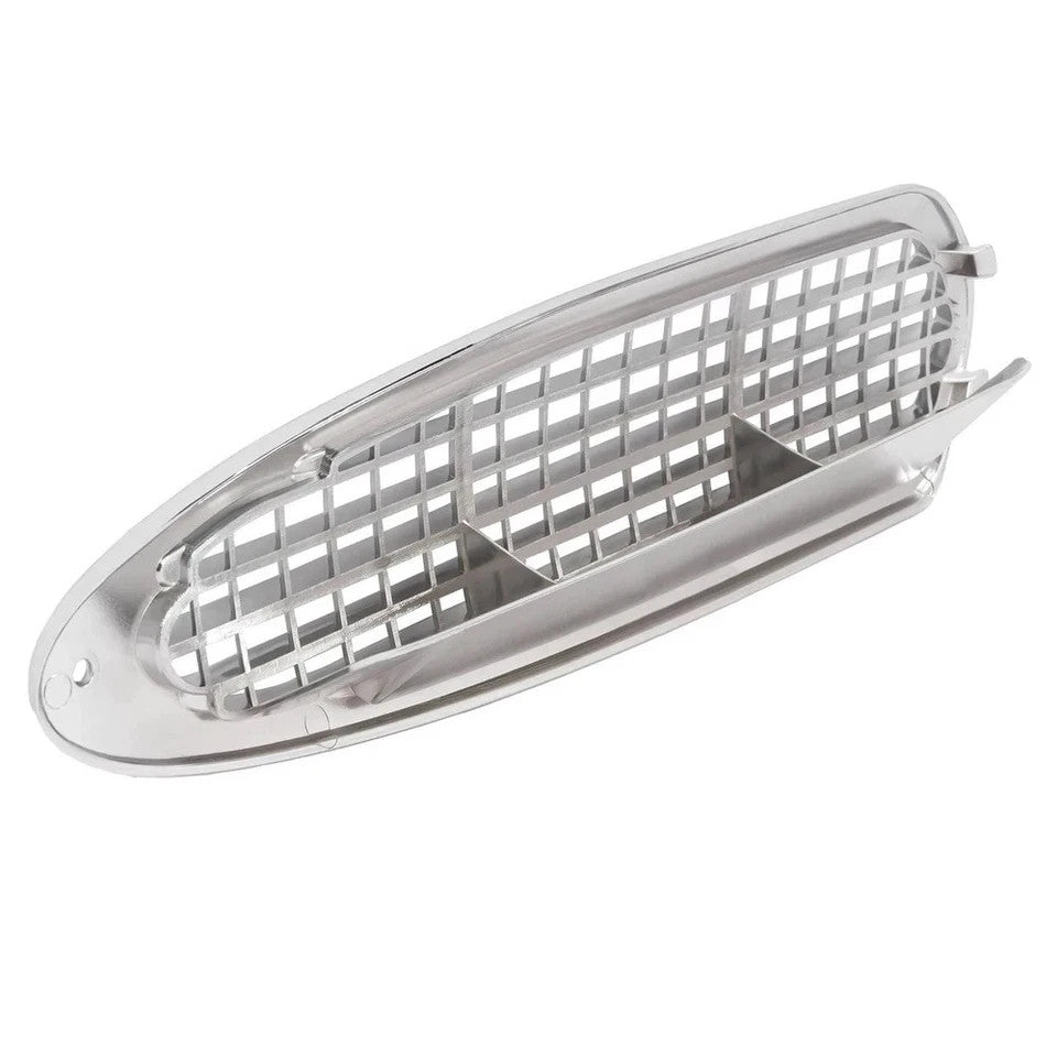 For 02-18 Freightliner M2 106 Hood Side Air Intake Vent Grille Side Grill Chrome