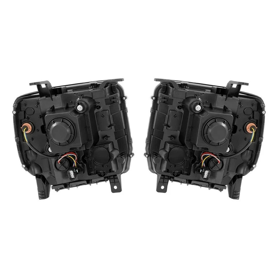 For 2014-2015 GMC Sierra 1500/15-19 2500HD 3500HD Halogen Factory Headlights L+R