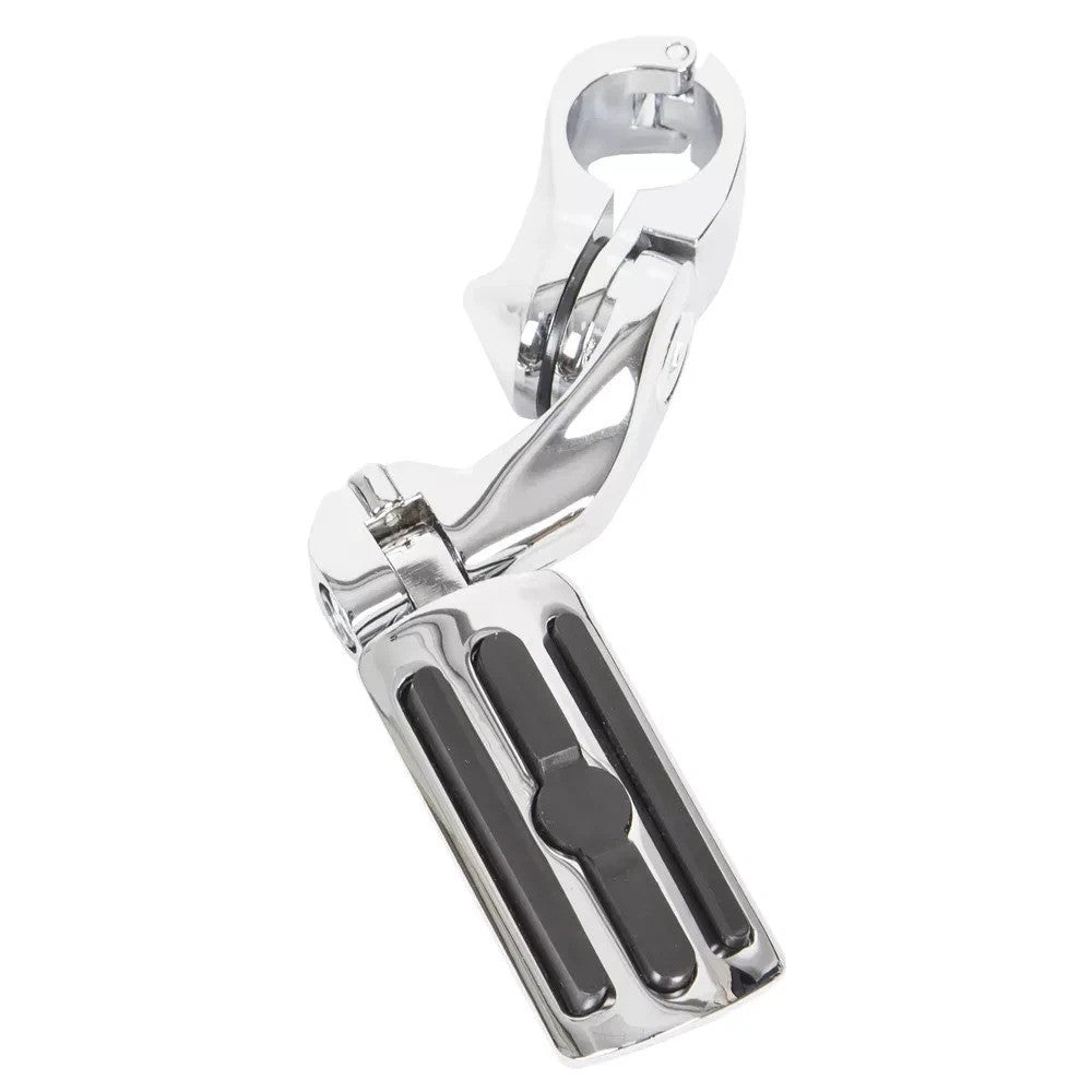 Motorcycle Highway Foot Pegs For Harley Touring Road King Steet Glide 1-1/4" Bar