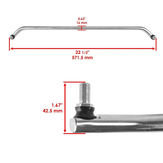 Steering Tie Rod w/ Nuts for John Deere GX255 LX280 LX289 AM133800 AM123661