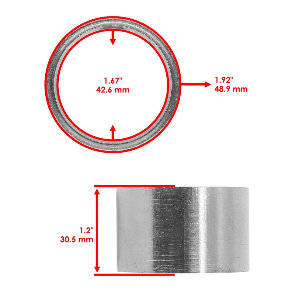 Muffler Donut Gasket for Honda VF500C V30 Magna / VF500F Interceptor 500 1984