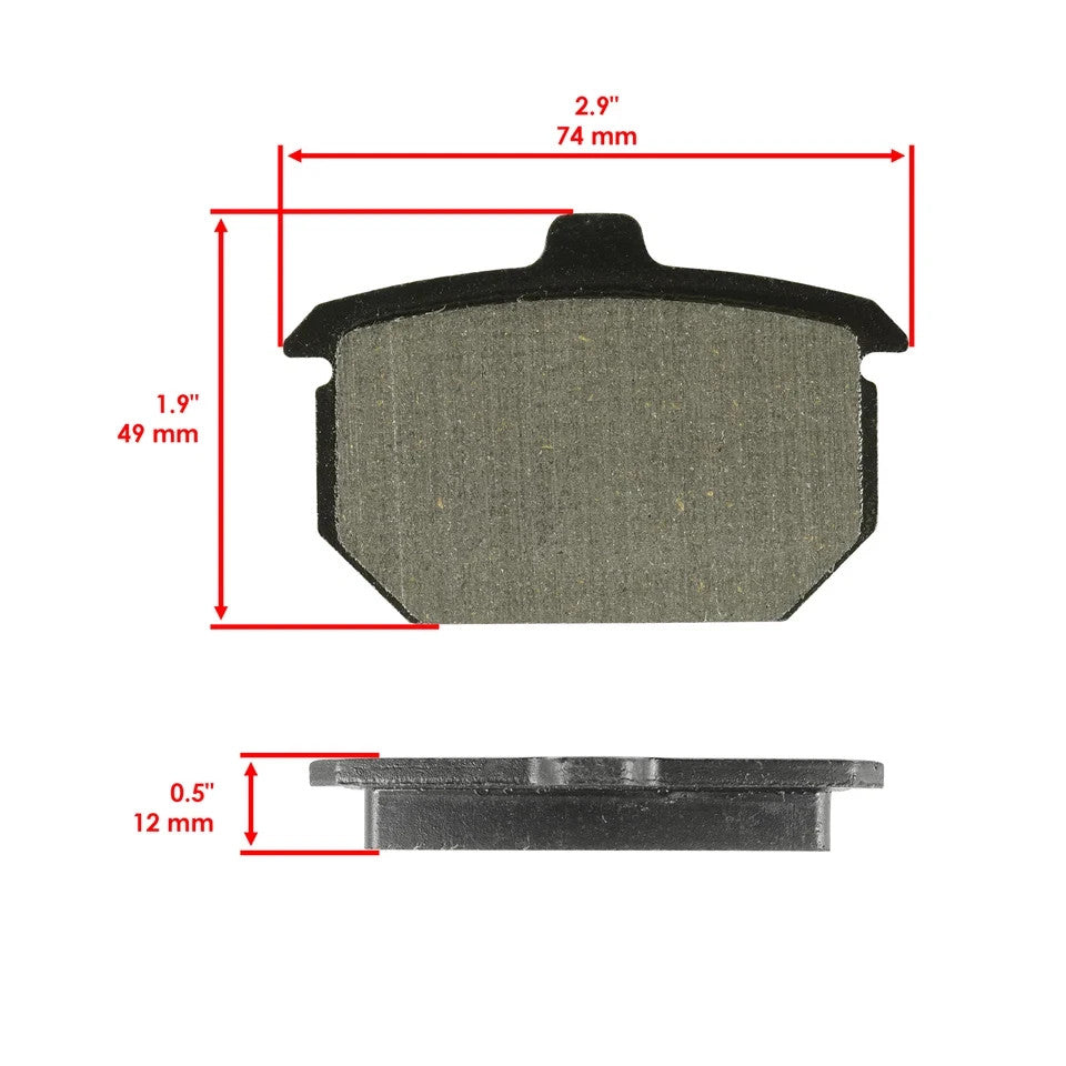 for Harley Davidson FXST Softail 1984 Front & Rear Brake Pads