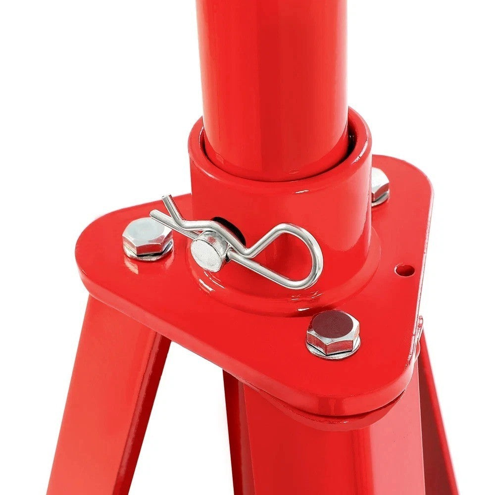 2 Ton 55.6"-79.5" Auto Under Hoist Jack Stand  Tripod Lift Support Repair Shops