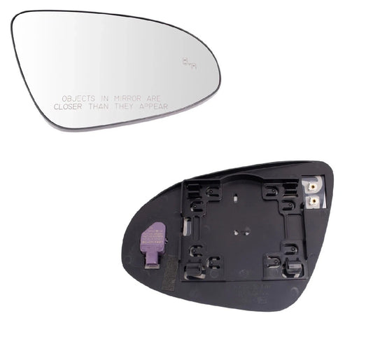 Blind Spot Detection Heated Mirror Glass Passenger Side RH for Toyota Camry