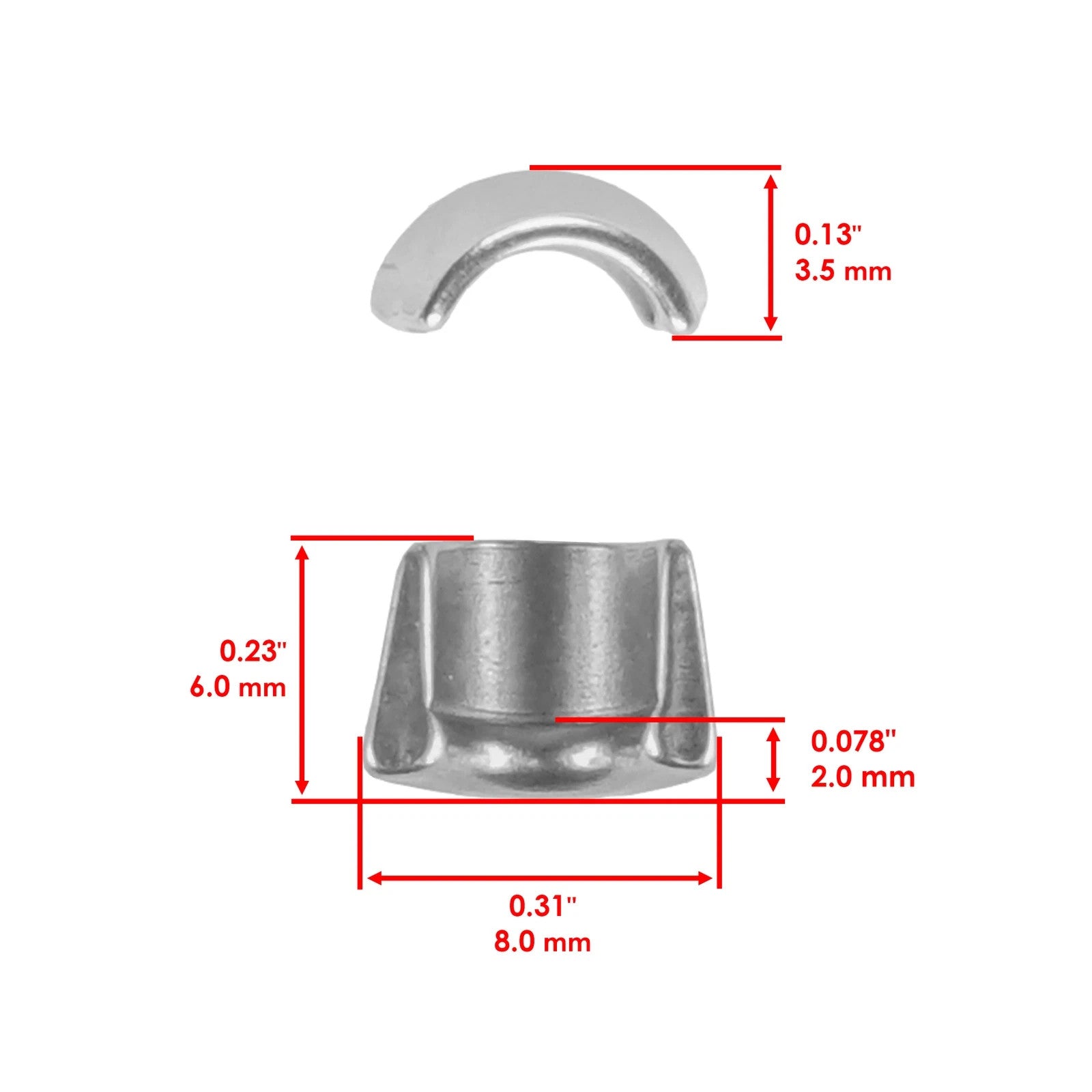 Caltric 14721-HN8-000 14761-KG0-003 Intake & Exhaust Valve Kit For Honda