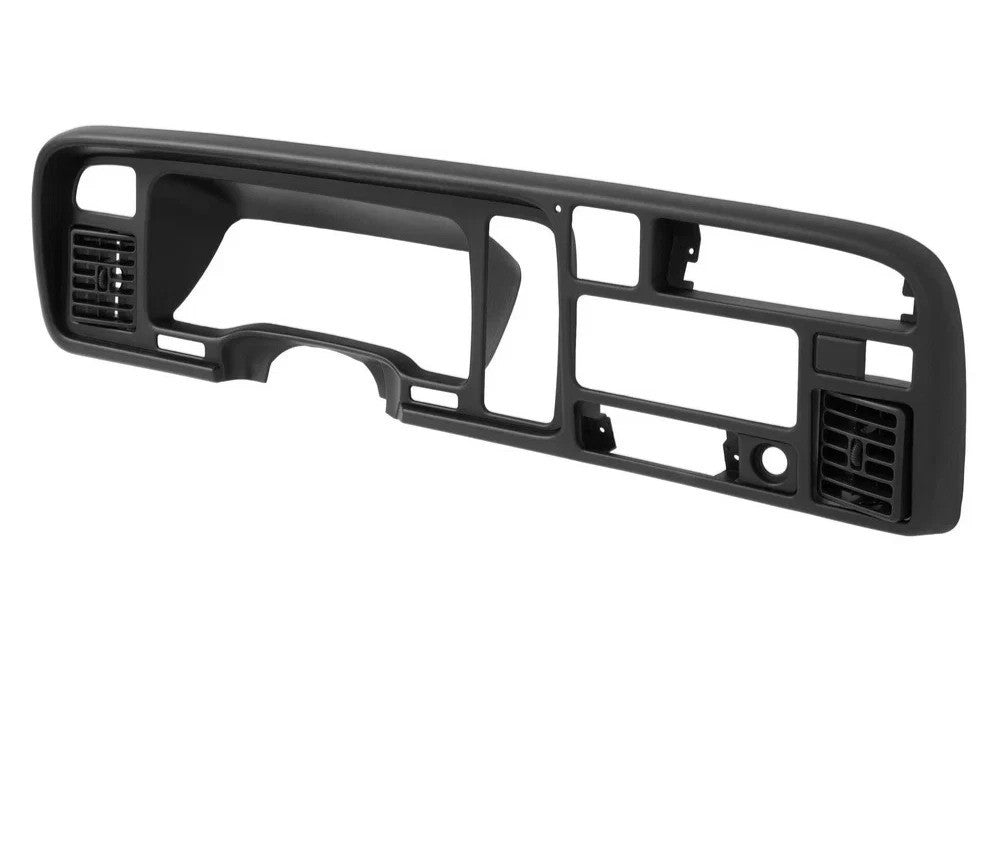 Black Dashboard Bezel Radio Panel W/ Vent For Dodge Ram 1500/2500/3500 1994-1997