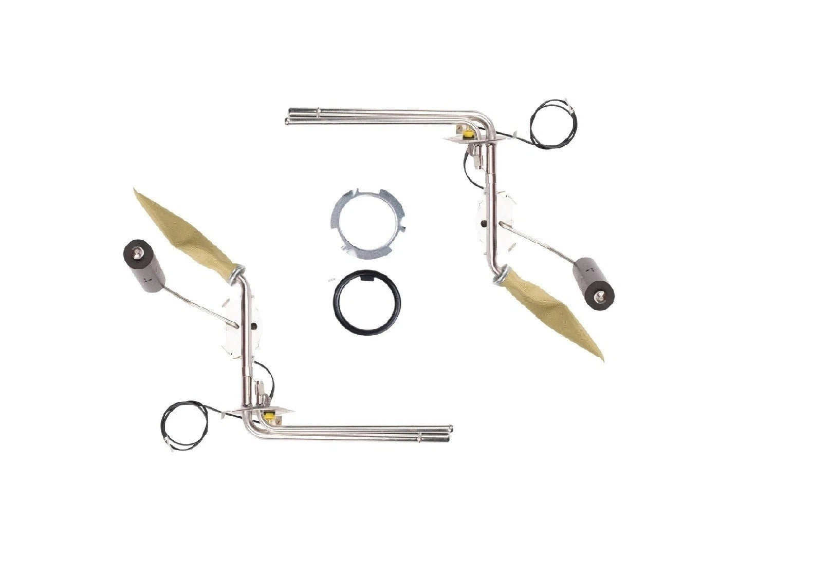 Fuel Tank Sending Unit w/ Vent Stainless Steel Gas Line for Pontiac Buick Chevy