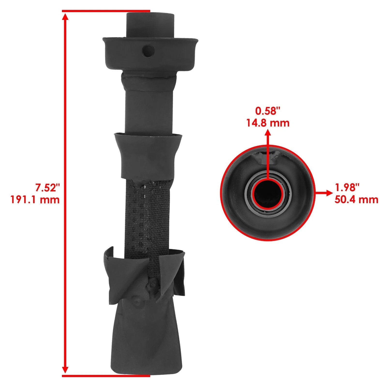 Pipe Outlet Spark Arrester for Yamaha Raptor 350 YFM350R YFM350 R 2004-2013