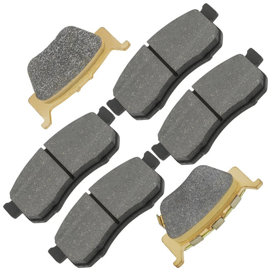 Front And Rear Brake Pads For Honda FourTrax Foreman Rubicon 500 520 2015-2024