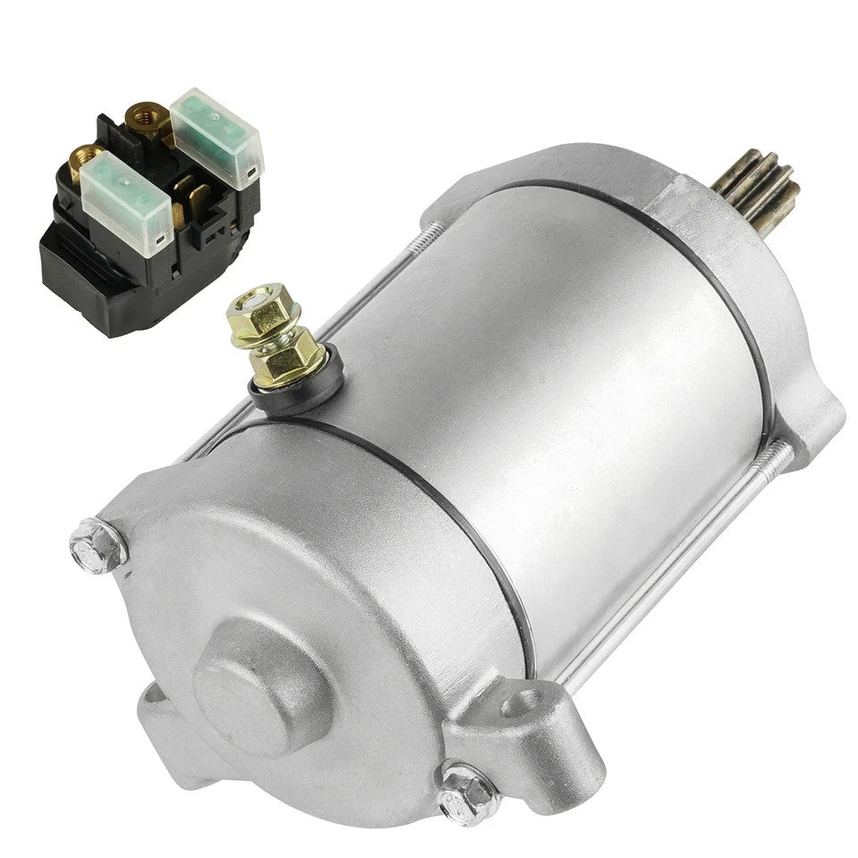 Starter & Relay Solenoid for Yamaha Grizzly 660 YFM660 2002-2008 Atv New