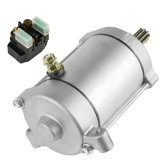 Starter & Relay Solenoid for Yamaha Grizzly 660 YFM660 2002-2008 Atv New