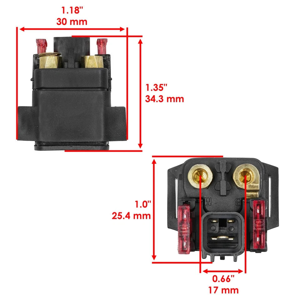 Starter Solenoid Relay for Yamaha V-STAR V STAR 950 XVS950 2009 2010 2011-2016