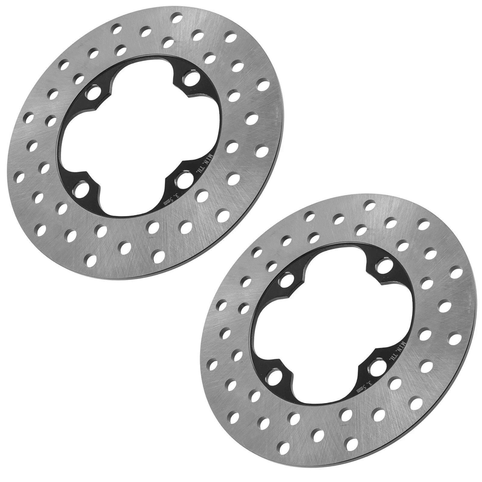 Caltric Front Left & Right Brake Disc for Honda 45251-HP0-A51 45251HP0A51