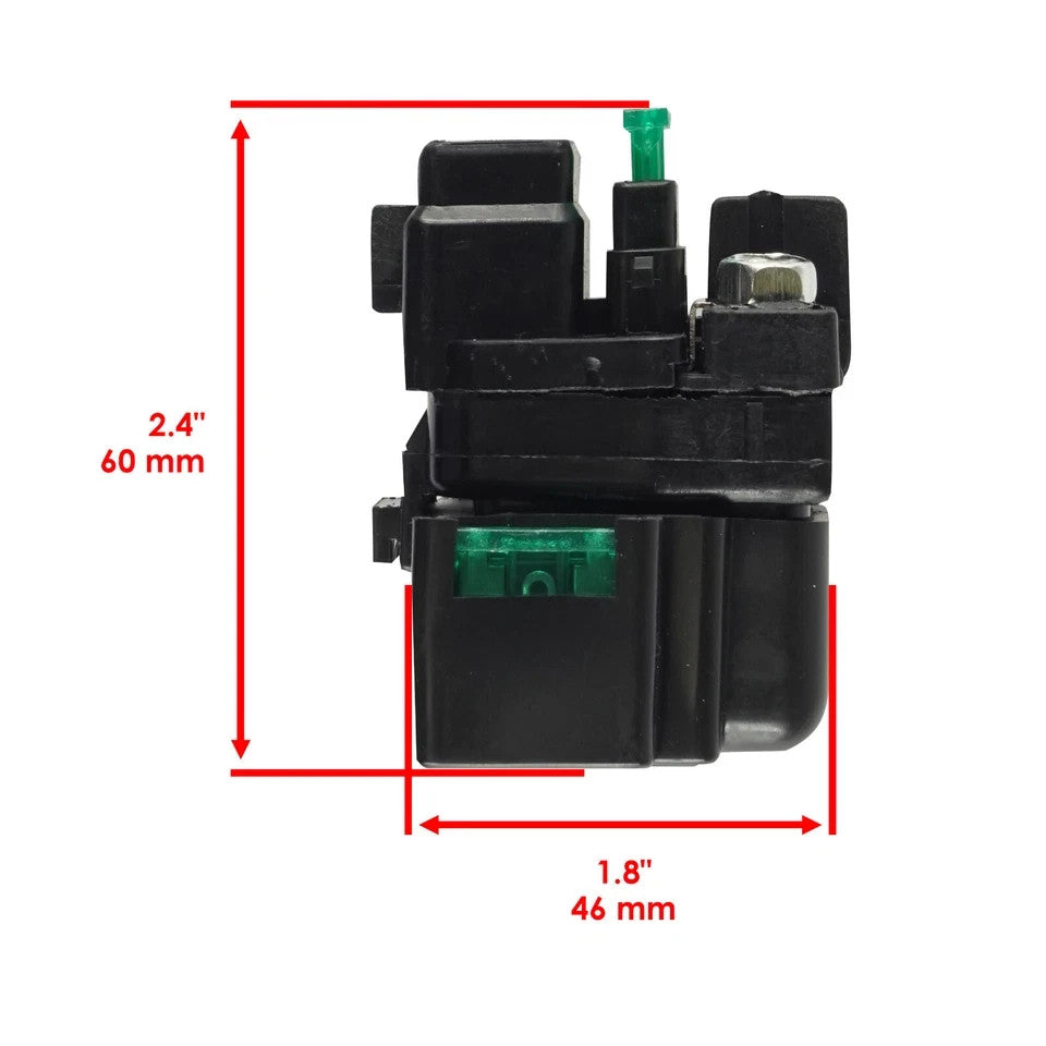 Starter & Relay Solenoid for Suzuki LT-F400 LT-F400F Eiger 2X4 4X4 Man 2002-2007