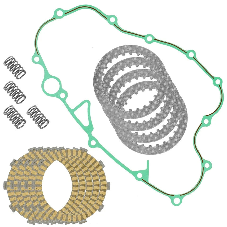 Clutch Friction Steel Plates Gasket Kit for Honda Big Red ATC250ES ATC250SX 1985