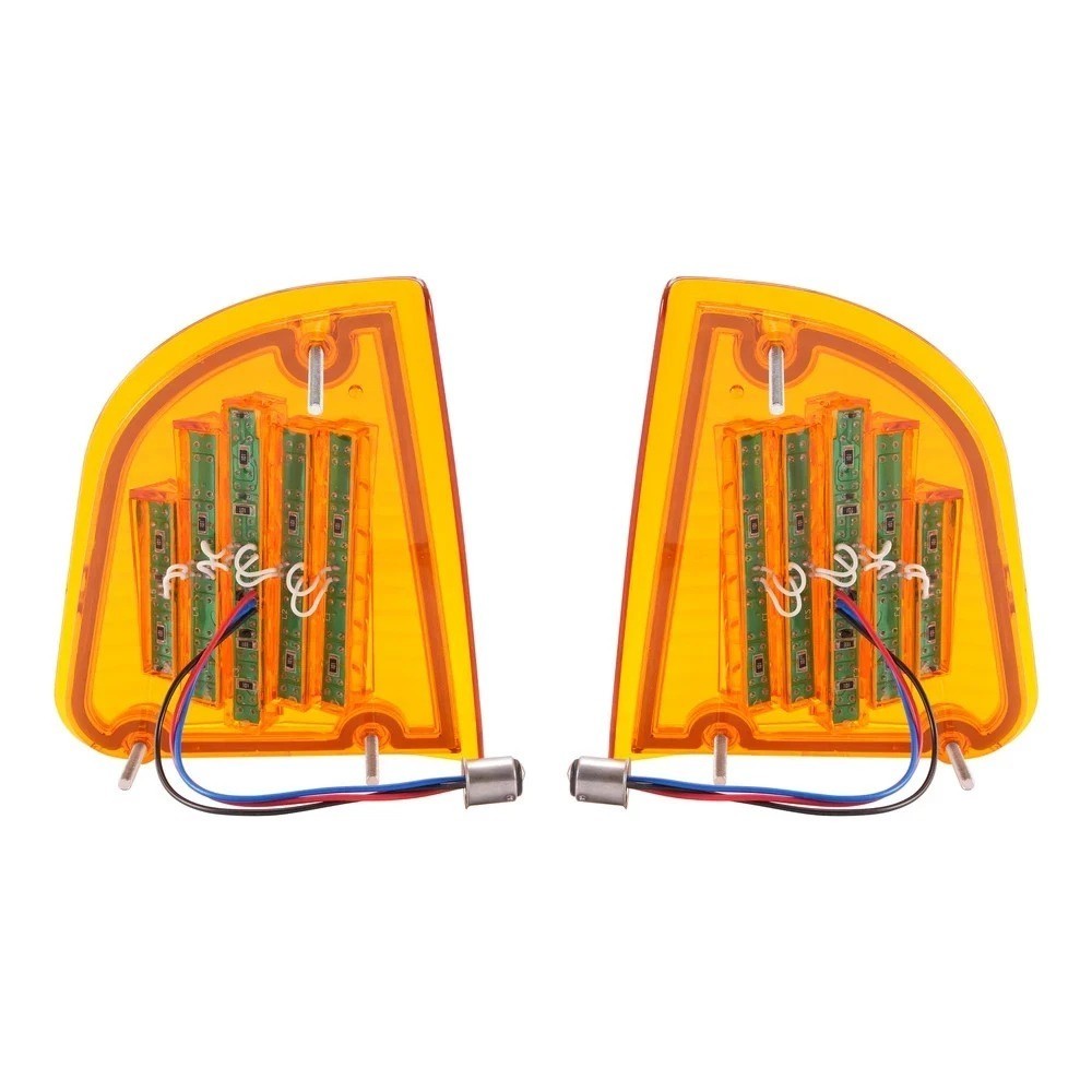 Fit For  Kenworth K300 T300 T330 T600A 1986-2008 LED Turn Signal Lights Amber