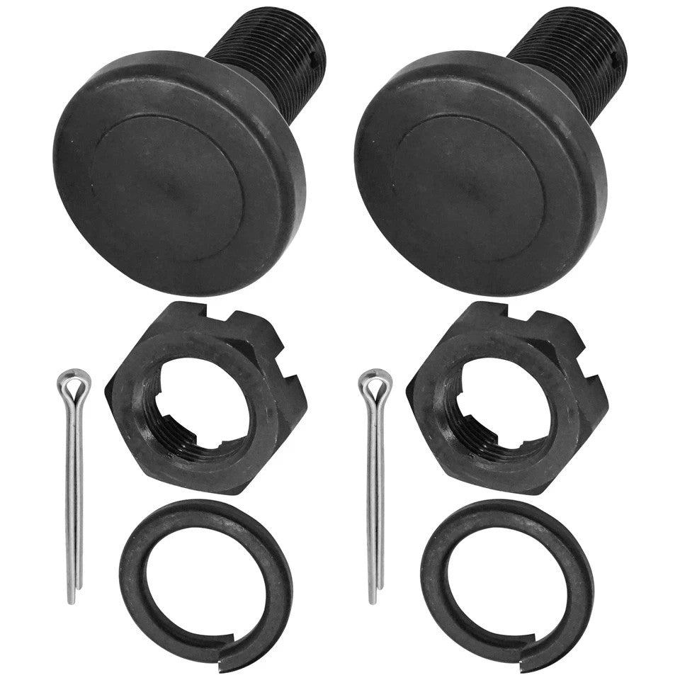 Caltric 501001 Bolts w/ Castle Nut Kit for King Kutter Rotary Cutter Blade Bolts