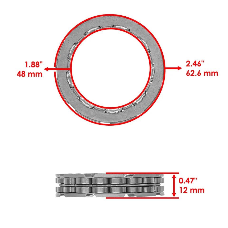 for Arctic Cat Alterra 500 / Alterra TRV 500 4X4 2016-17 Clutch One Way Bearing
