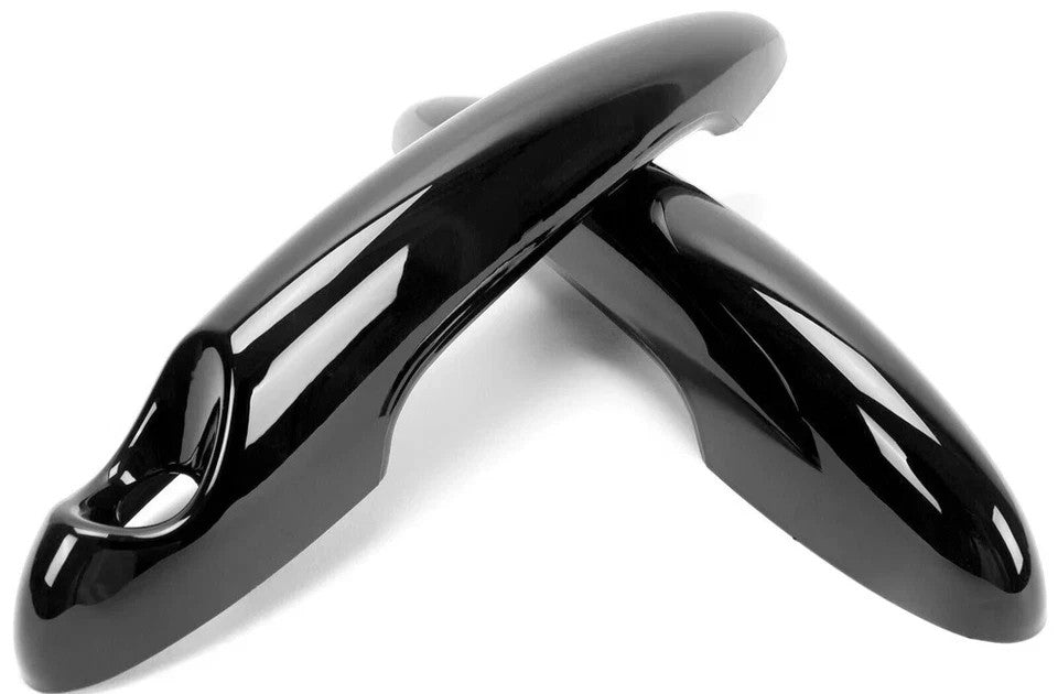 HECASA GLOSS BLACK Petrol Gas Cap & Door Handle Covers for MINI R55 R56 Cooper S