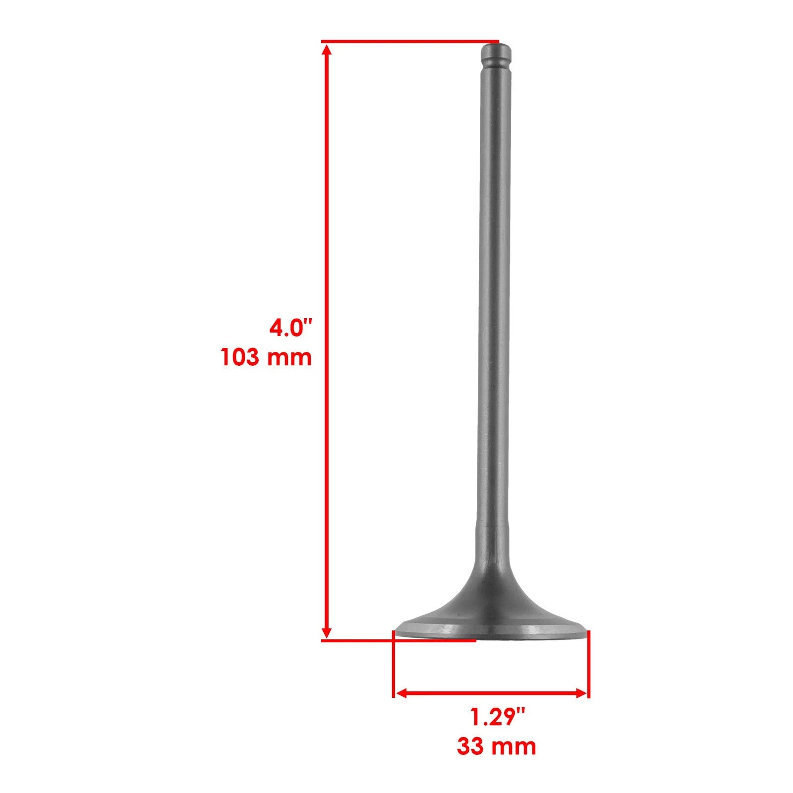 Cylinder Intake Exhaust Valve Kit for Honda TRX400EX Sportrax 400 2X4 1999-2008