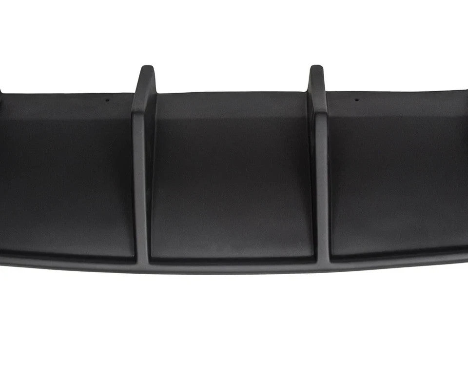 Fit 15-23 Dodge Charger SRT Rear Bumper Valance Diffuser Matte Black PP