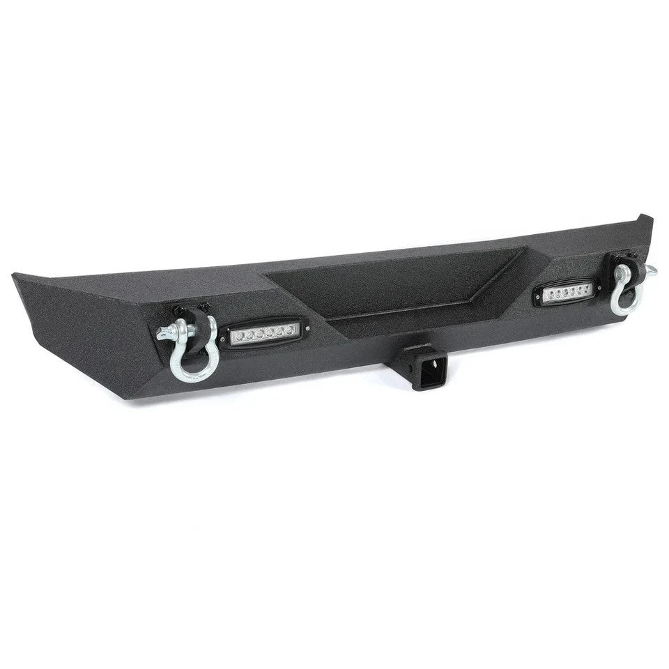 For 1987-2006 Jeep Wrangler TJ YJ Powder Coated Front & Rear Bumper w/ D-Rings