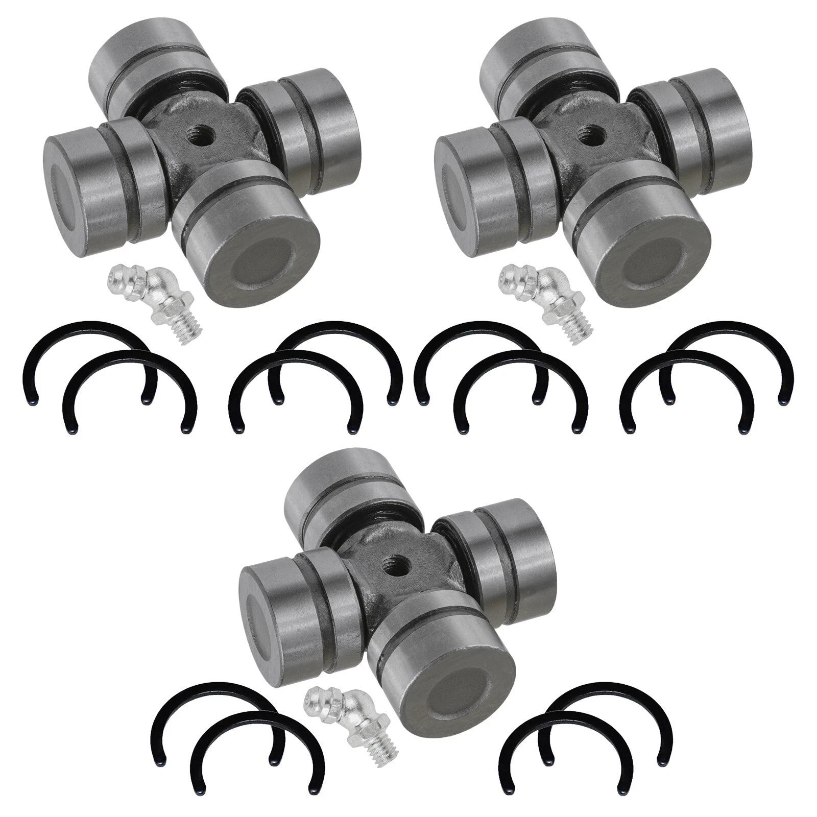 3 Front Rear Prop Shaft U-Joint For Polaris RZR 4 900 2015-2018/RZR 900 15-2018