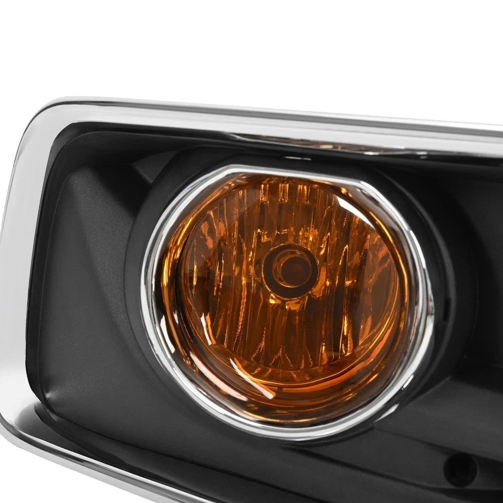 For Chevy Malibu 2013-2015 Fog Lights Driving Bumper Lamps w/Switch+Bulbs Pair