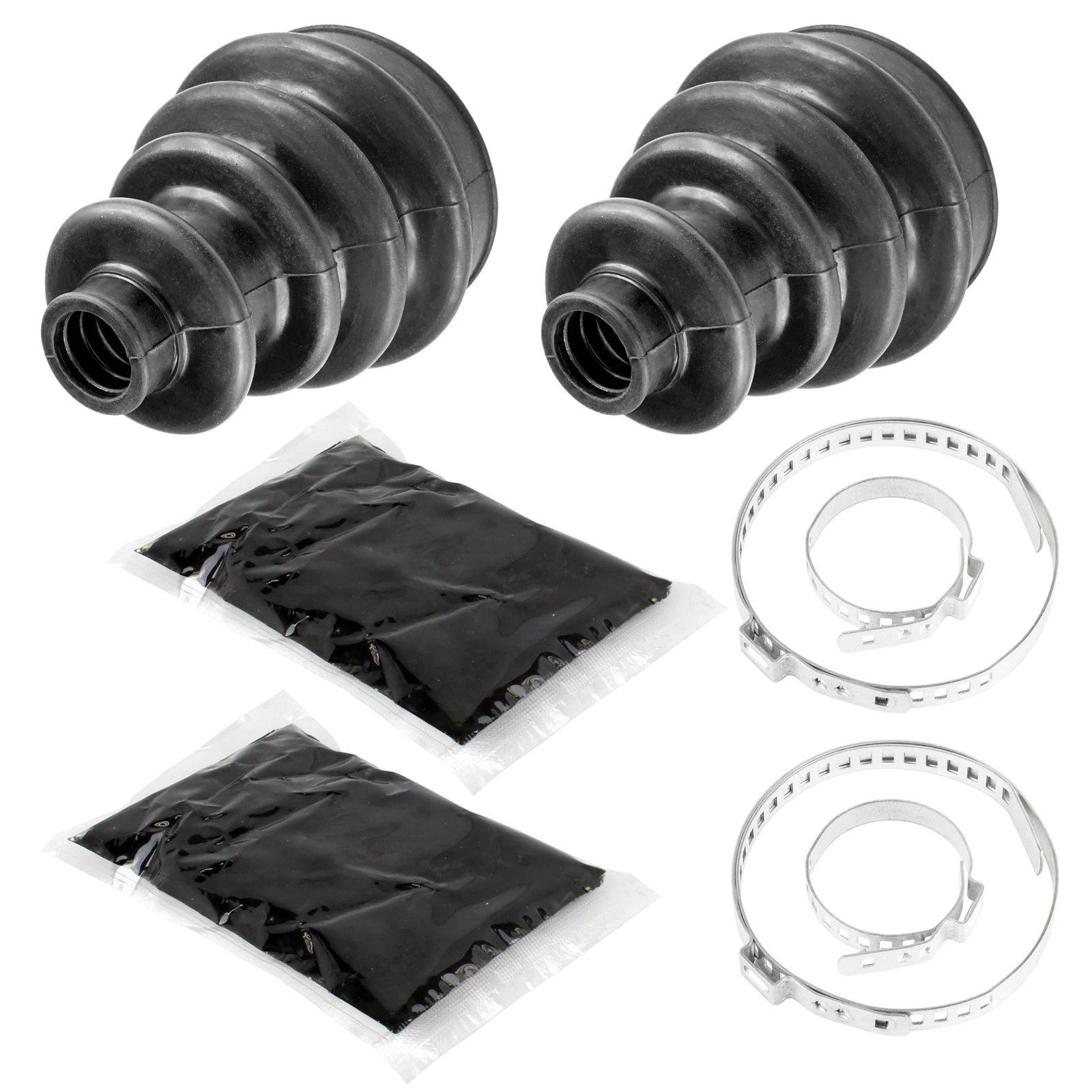 2 Front Axle Inner CV Boot Kit fits Polaris Sportsman 500 400 600 4x4 2005